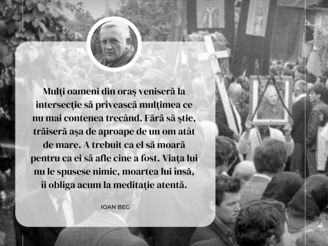 Înmormântarea fratelui Traian – Ioan Beg
